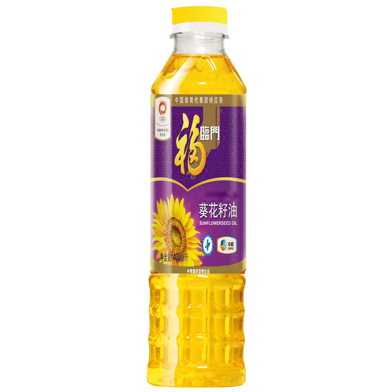 【天猫超市】福临门 葵花籽油400ml/瓶  香味浓郁 中粮出！
