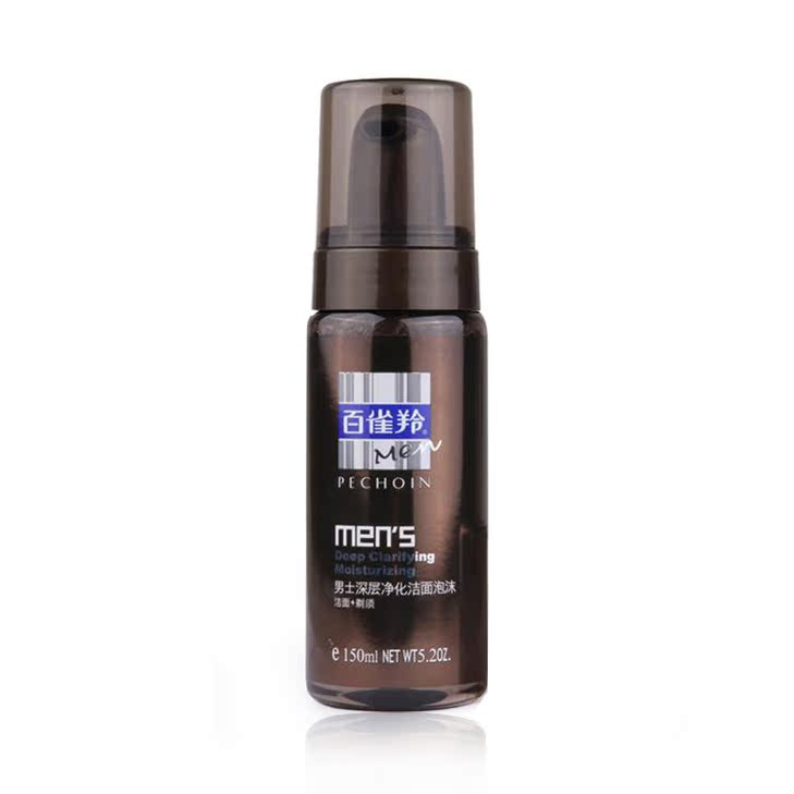 百雀羚洗面奶 男士深层净化洁面乳膏泡沫150ml 控油补水保湿祛痘
