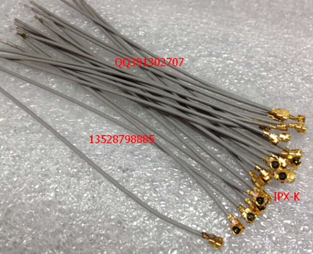 IPX cable UFL test cable single head 1 13IPX test cord jumper gray signal line 12 15CM