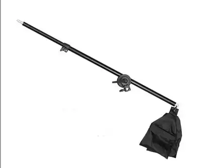 Photography ceiling lamp holder transverse arm frame soft light sulfuric acid paper bracket Ceiling lamp telescopic transverse arm studio shooting auxiliary equipment