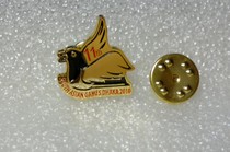 2010 Dhaka 11th South Asian Games Badge Official Logo Badge