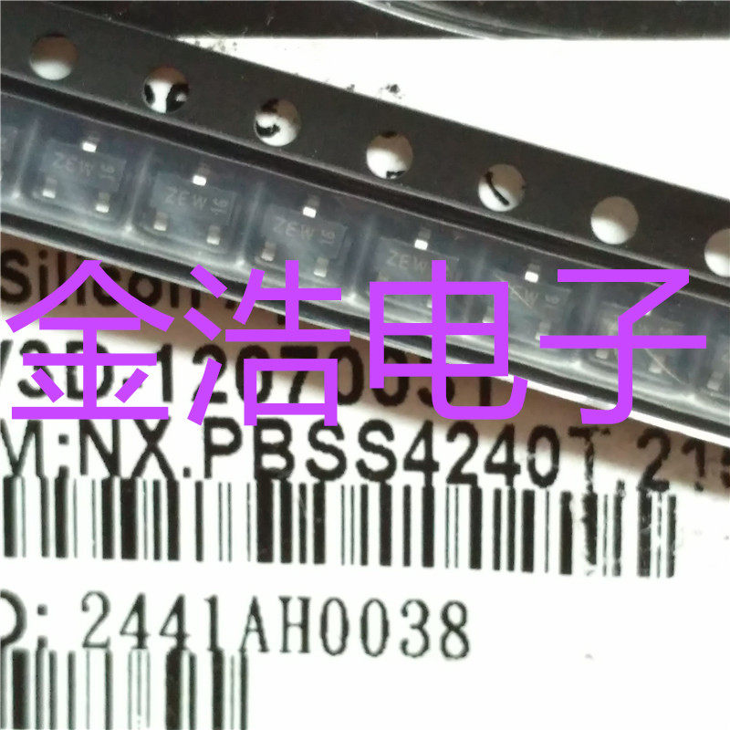 BRAND NEW ORIGINAL Imported PBSS4240T Online Edition Printed ZEW SOT-23 Patch Triodes Solid spot