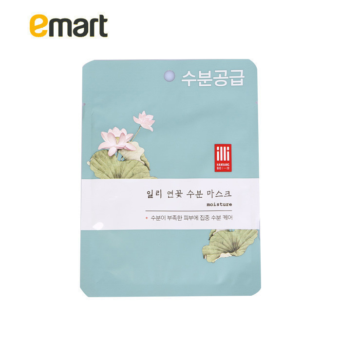 EMART 爱茉莉 illi一理莲花水分面膜 1张20g