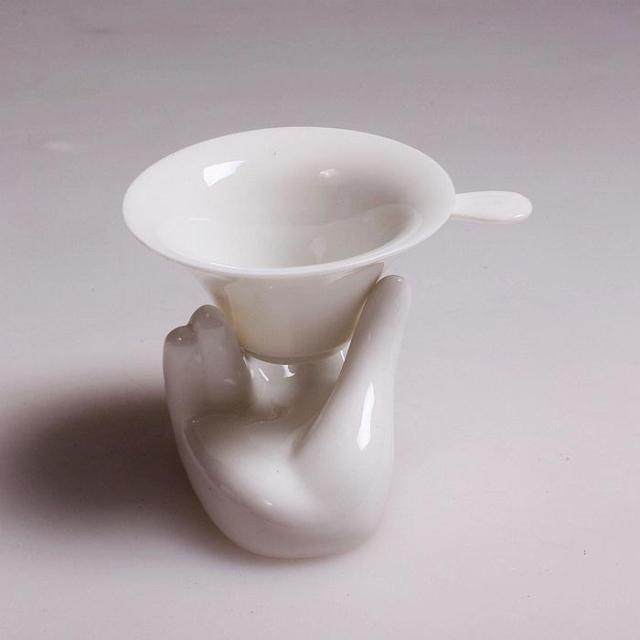Yulceramic ceramic tea tea topic tea tea tea filter tea leaks handcuff totojade porcelain set