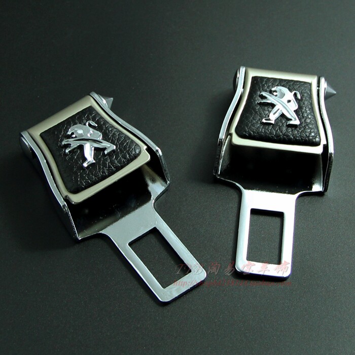 标致508 408 3008 207 307 RCZ 安全保险带卡扣插销汽车插片真皮