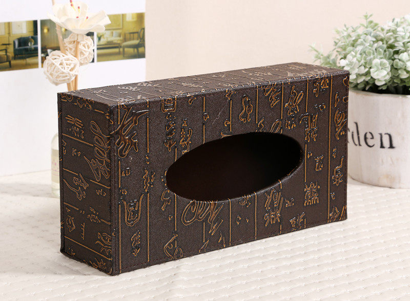 High-end Tissue Box O Style Dining Towels Toilet Paper Box Face Cardboard Boxes Fashion Creative Extraction Sanitary Paper Box Hotel supplies