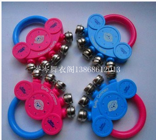 Kindergarten supplies gymnastics dance rattle children morning exercise equipment toy cartoon dance bracelet rattle