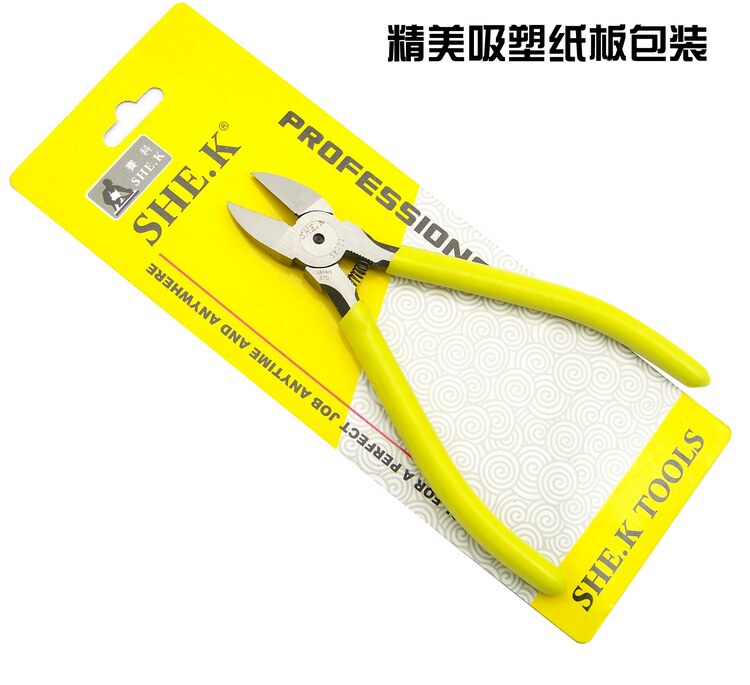 SECCO nozzle pliers 6 inch cut pliers diagonal pliers 5 inch inclined mouth cut pliers electrical and electronic scissors model scissors