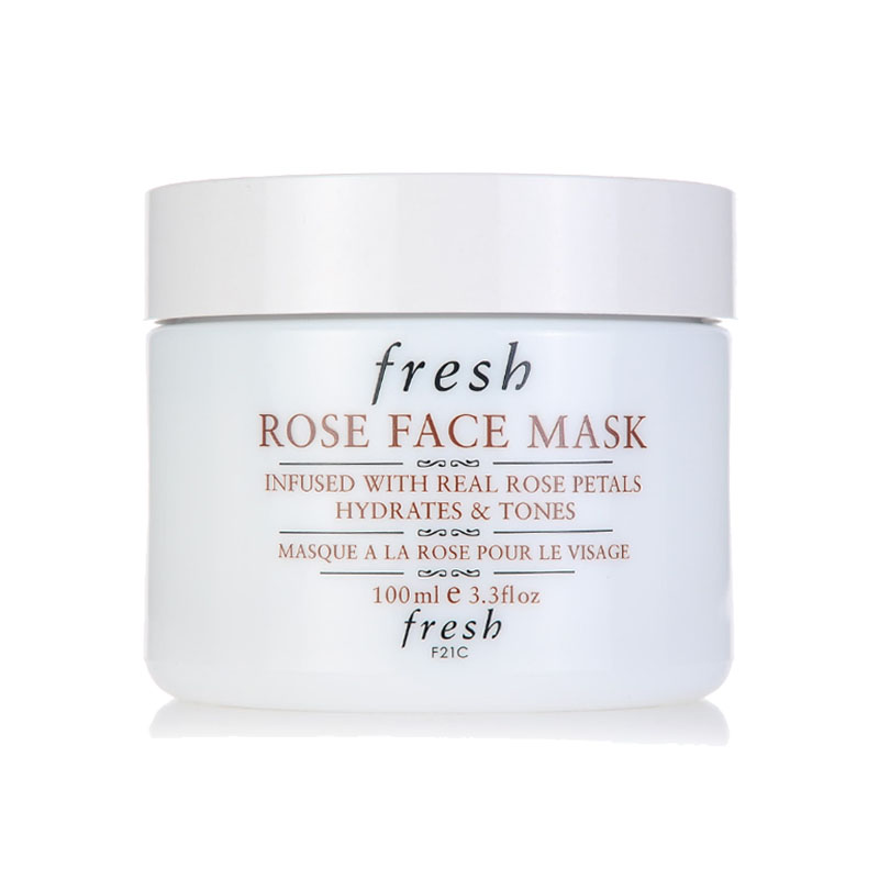 正品Fresh馥蕾诗ROSE玫瑰润泽保湿面膜100ml晒后修复舒缓滋润补水