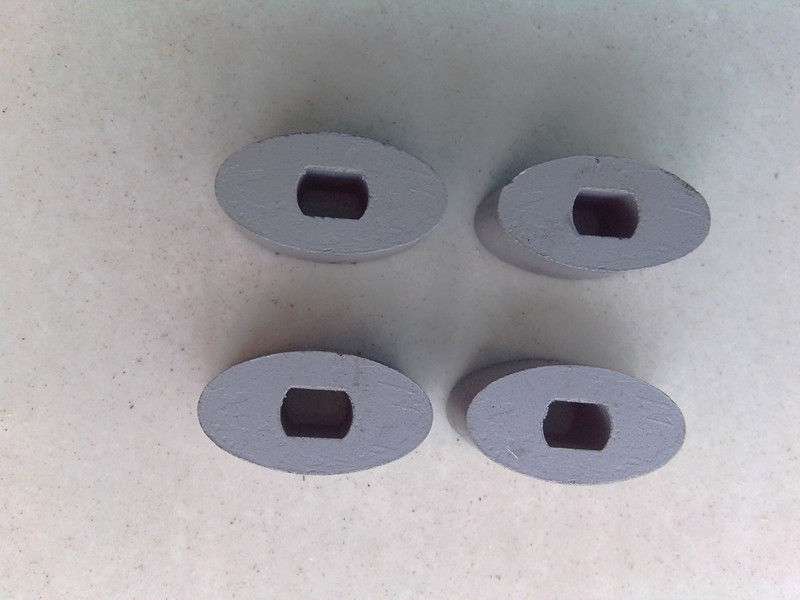 Wire cutting accessories conductive block Taizhou Samsung machine YG3X material oval conductive block 7 yuan wear-resistant