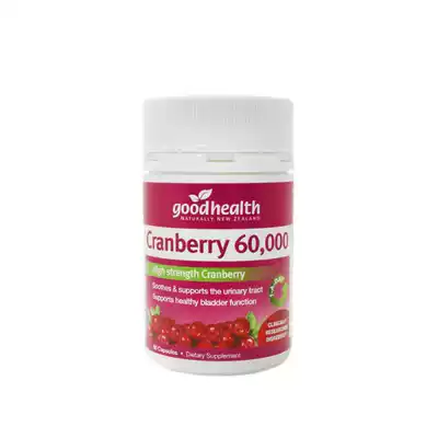 New Zealand Good Health Good cranberry high content 60000mg50 grain anthocyanins urinary system