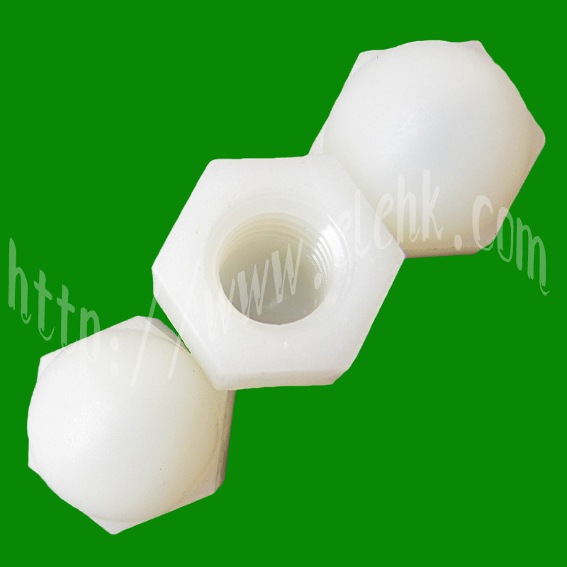 Environmental protection cover Bolt round head Factory Direct Nylon nut plastic screw cap plastic screw cover nut M3M4M5