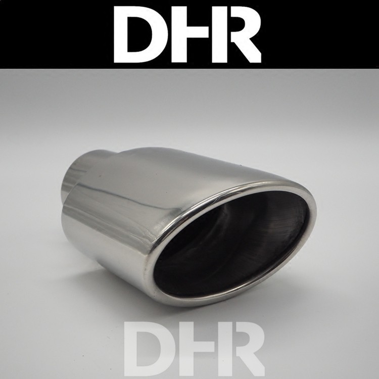 Y8044 welded car retrofit exhaust pipe sharp tenderwee RX5 Coruz large elliptical universal tail larynx double layer