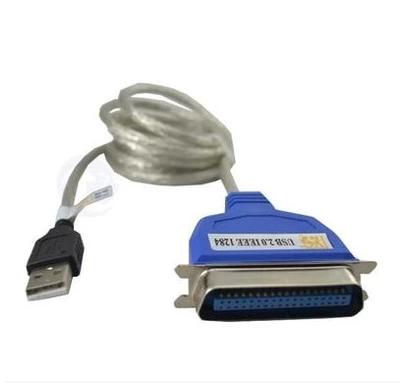 Printing line 1284 line USB to parallel port line dot matrix printer conversion line Nantian Epson HP supports W7