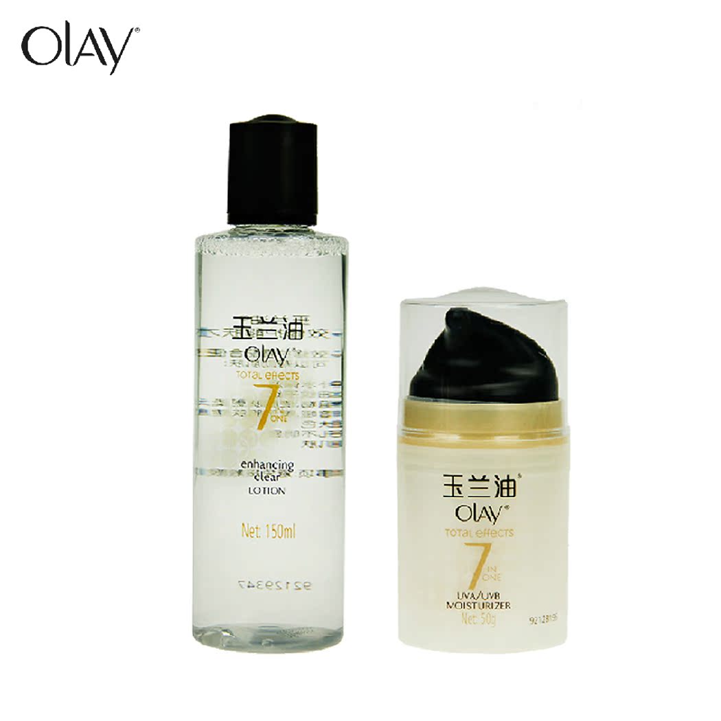 Olay 玉兰油多效修护防晒霜50g+醒肤水150ml 2件套装 宝洁专卖