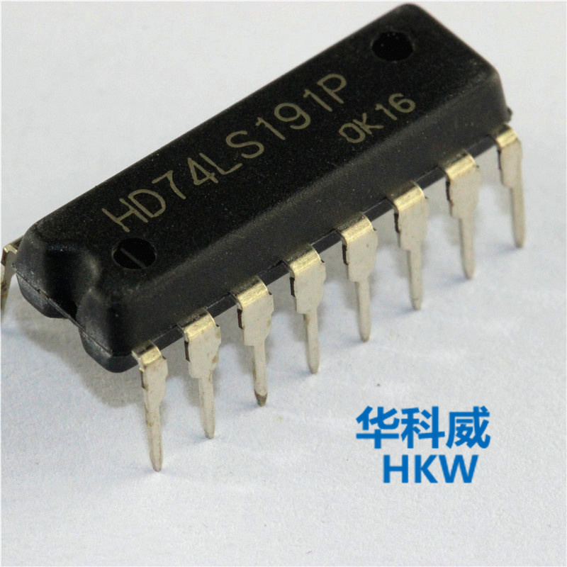 Binary counter HD74LS191P 74LS191 straight insert