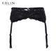 EBLIN màu đen gợi cảm bên hông garter với ECFC811031 quần vớ ren dài có nịt Nịt Tất