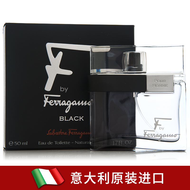 Ferragamo菲拉格慕F By Black非我莫属黑色男士香水30 50 100ml