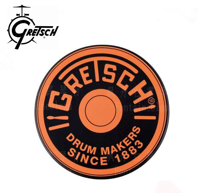 American GRETSCH 6 Inch Dumb Drum Small Army Drum Matt Drum Mat Practice Rack Subdrum Percussion plate mute cushion