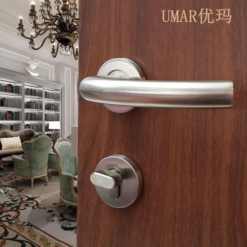 UMAR Youma New Stainless Steel Invisible Door Lock Concealed Door Lock Darklock Background Wall Door Lock Single-sided Lock