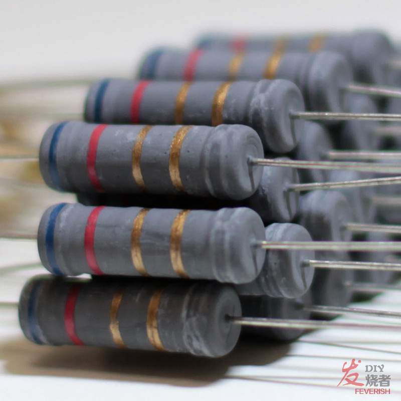 Jantzen MOX 5% high precision non-inductive burning metal oxide film resistor 5W watt speaker divider resistor