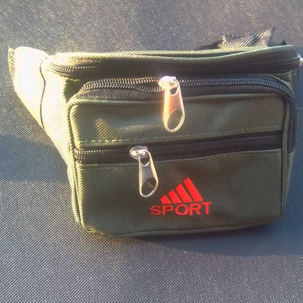 P1711 canvas waist belt big waist bag 10 bags daily necessities Yiwu multi-yuan department store 10 yuan store