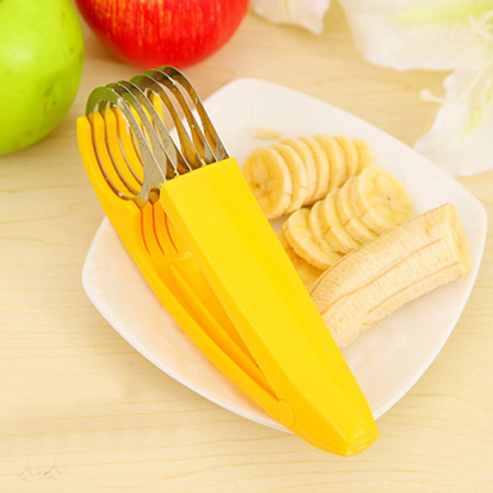 Cut Banana Knife 304 Stainless Steel Cut Banana Cut Fruit Cutter Fire Leg Bowel Separator Multifunction Water Fruit Knife
