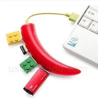 Chili hình HUB USB hub splitter kéo Bốn mở rộng hỗ trợ máy tính HUB 500G ổ cứng - USB Aaccessories quạt mini xiaomi