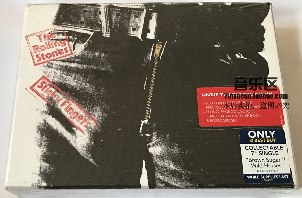 Spot The Rolling Stones Sticky Fingers Set 2CD DVD