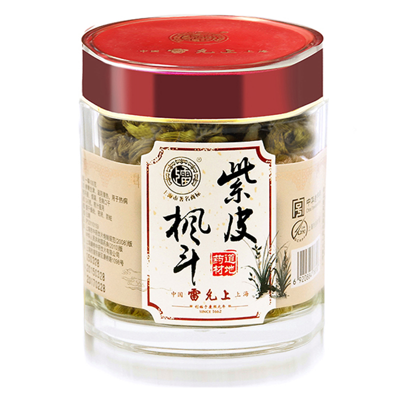 雷允上  紫皮枫斗  一等100g/瓶