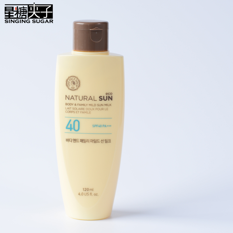The Face Shop/菲诗小铺自然阳光ECO全家身体防晒霜女面部户外