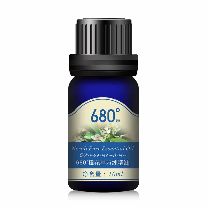 680°橙花单方纯精油10ml 清洁保湿 改善干燥皮肤 芳香 按摩 香薰