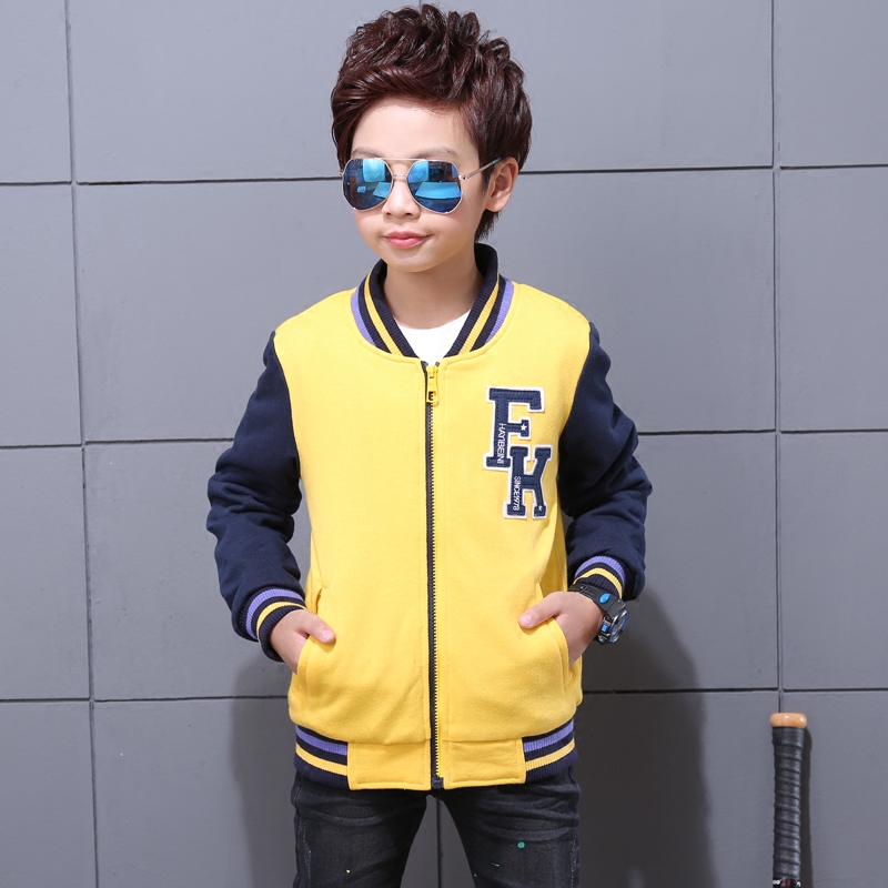 Khaybenie Boy dress boy Spring style jacket CUHK Boy Baseball Shirt 2018 Spring Autumn New Kids Baseball Suit 