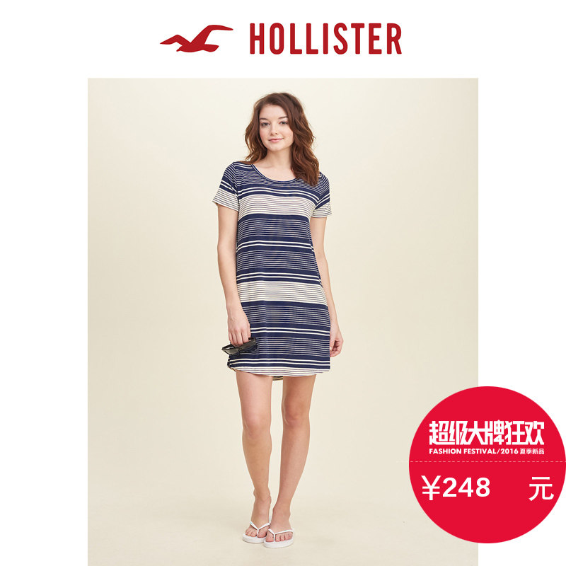 Hollister 针织连衣裙 女 123485