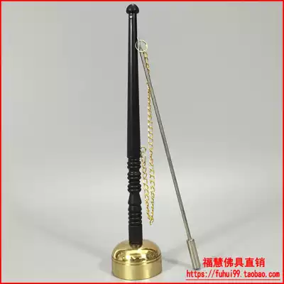 Monk clothes Haiqing Buddhist religious supplies Buddha utensils, Dharma instruments, bronze chime, lay people, chanting, chanting, pure copper straight handle, chime