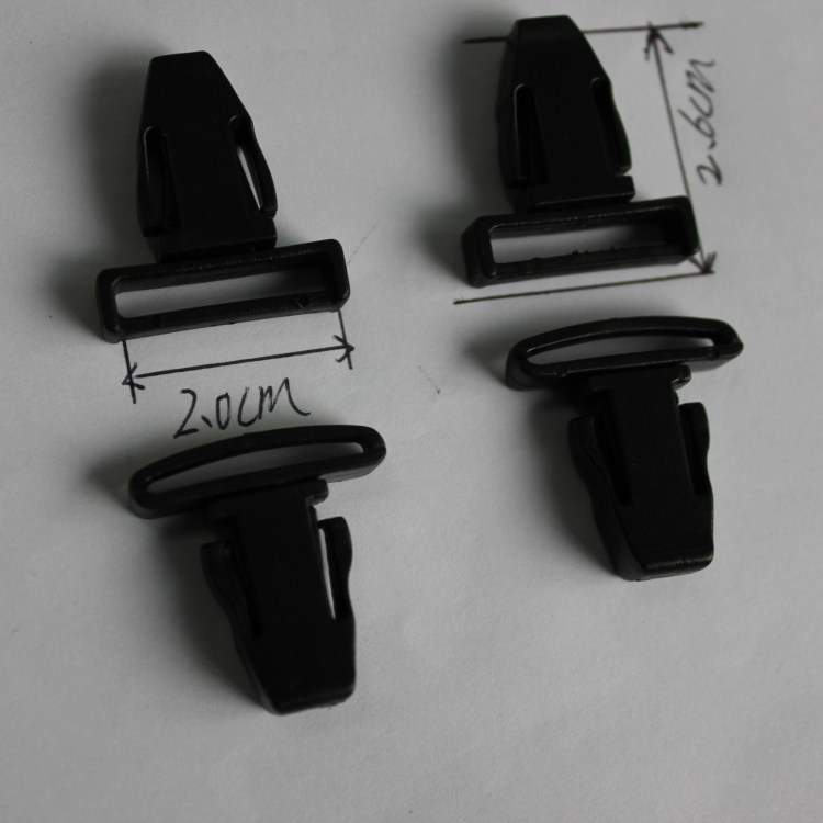 Plastic plane buckle brand hanging rope buckle Plastic environmental protection rope buckle