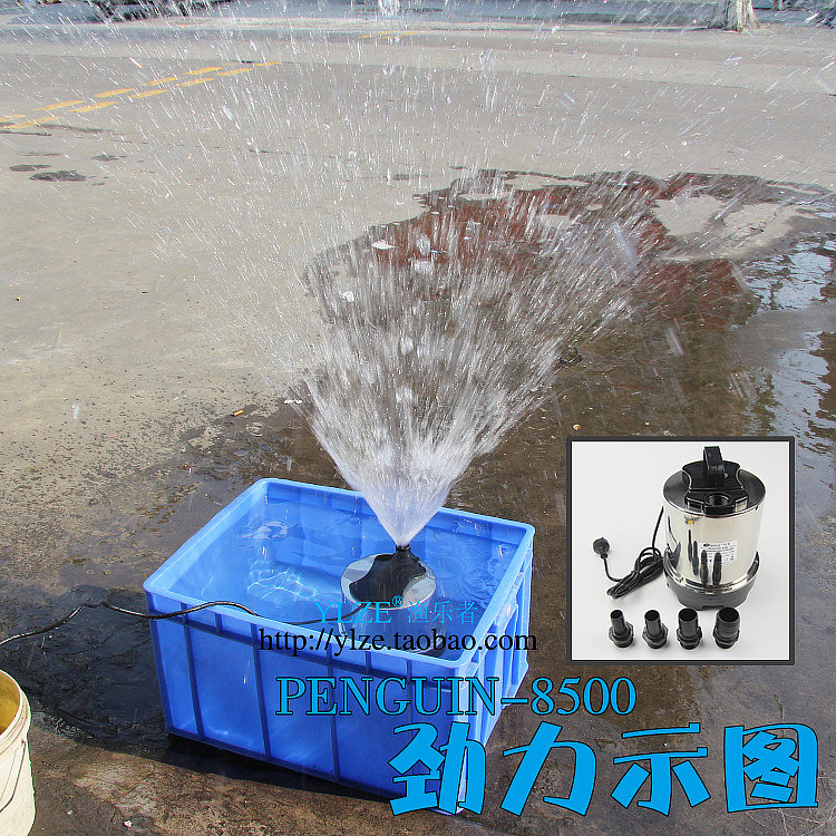 Solar PENGUIN stainless steel submersible pump stainless steel bottom pumping water pump PU-8500 230W