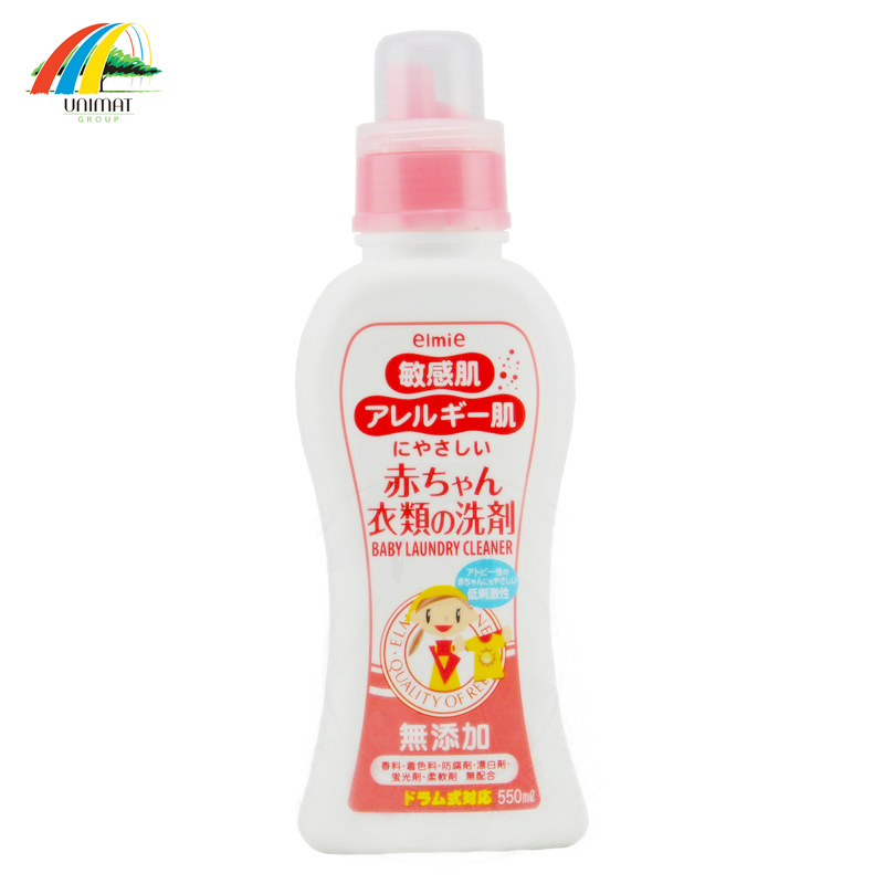 日本发 unimat 敏感型婴儿衣物洗涤剂 无添加 抗过敏  550ml