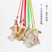 Music waterbird ceramic toy whistle twelve Zodiac fashion water whistle wholesale baby toy stall bird whistle