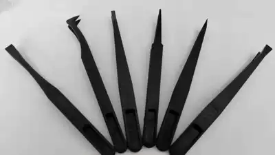 Plastic tweezers Non-magnetic anti-static tweezers Electronic patch tweezers Non-marking tweezers Plastic tweezers Dust-free purification tweezers