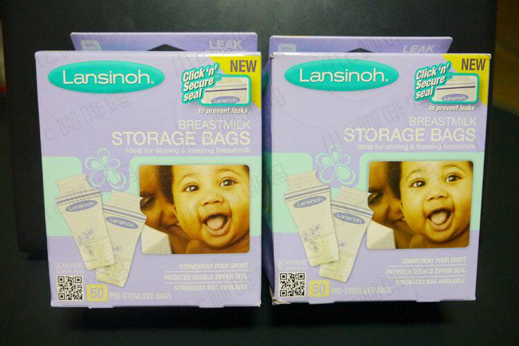 C moms back milk for self-use recommended refreshing bag 50 slices Lansinoh 180ml breast milk storage bag milk storage bag