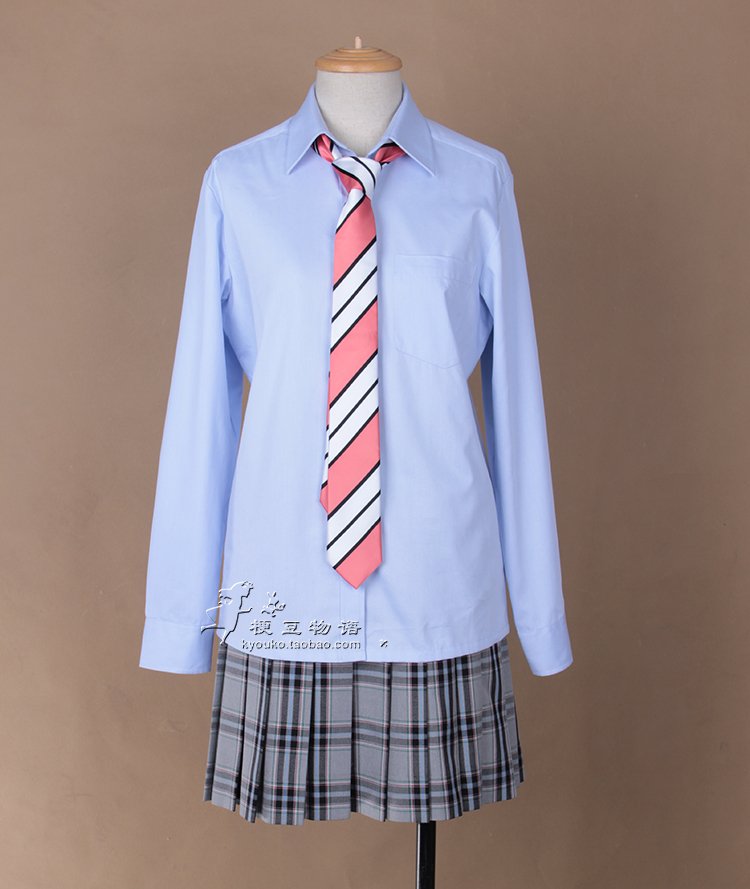 kyouko JK制服配饰 条纹领带 《四月是你的谎言》同款