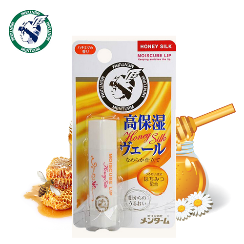 近江兄弟蔓莎水立方丝蛋白蜂蜜唇膏保湿滋润防干裂唇部护理男女
