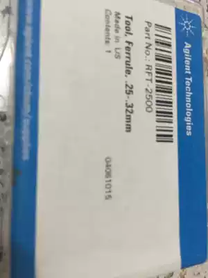 Agilent RFT-2500 Tool Ferrule 0 25-0 32mm Promotion
