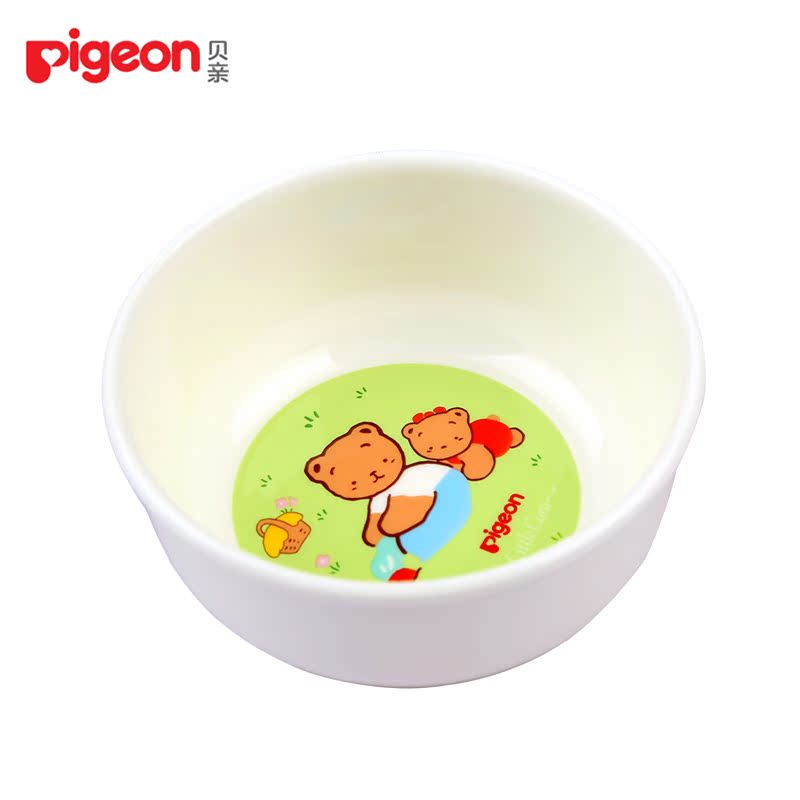 pigeon贝亲圆碗婴儿碗宝宝碗汤碗餐具不含双酚ADA65
