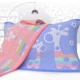 Ang Mei cotton ba lớp bốn lớp gạc khăn gối đôi đám cưới đám cưới màu đỏ đỏ gối khăn cặp