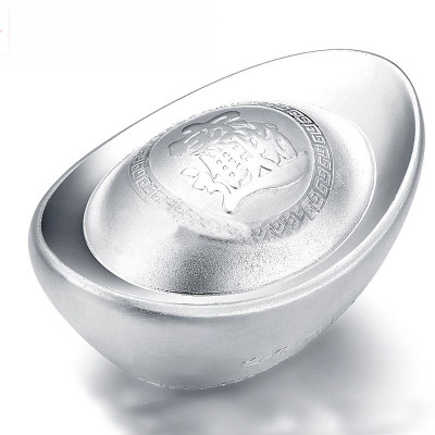 Pure silver metal S999 footsilver investment piece to treasure in the solid silver silver metal