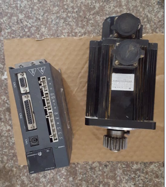 Old 130 servo motor AC servo motor set 10n m 1 0KW high power Used