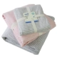 Nhật Bản sản lượng bông không dán tem Tianzhu bông denim đơn giản sinh viên khỏa thân đan bông chăn giường gói - Bộ đồ giường bốn mảnh