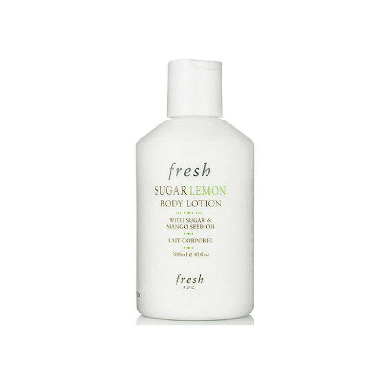 FRESH馥蕾诗 香甜柠檬香身体乳 300ml澄糖滋润保湿抗氧化孕妇可用